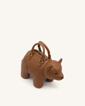 Bernie Bear Henkeltasche - Braun