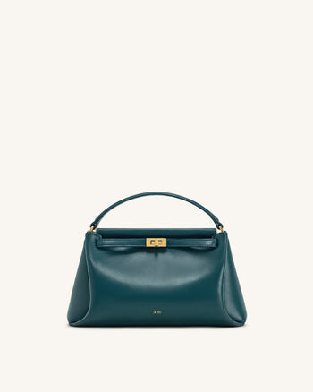 Carmen Henkeltasche - Petrol