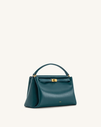 Carmen Henkeltasche - Petrol