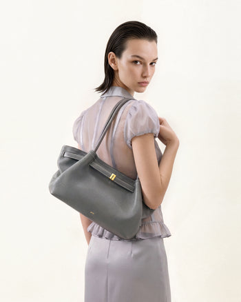 Hana Weite Tote Bag - Grau