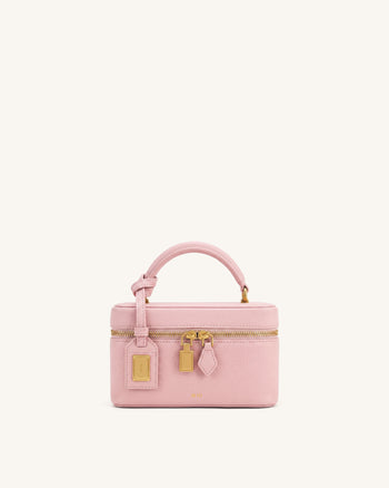 Cleo Henkeltasche in Box-Form - Pink