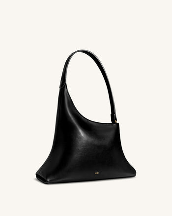 Lyra Schultertasche – Schwarz