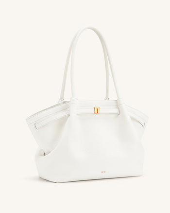 Hana Große Tote Bag - Weiß