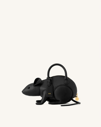 Mia Maus-Henkeltasche - Schwarz