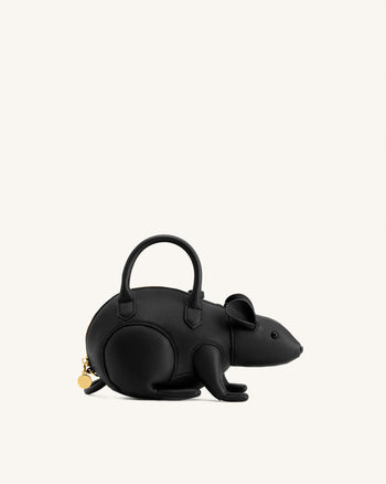 Mia Maus-Henkeltasche - Schwarz
