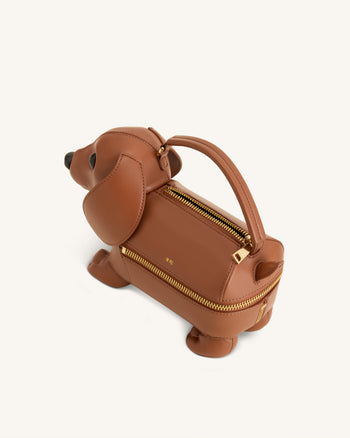 Emilia Hunde-Tasche - Braun