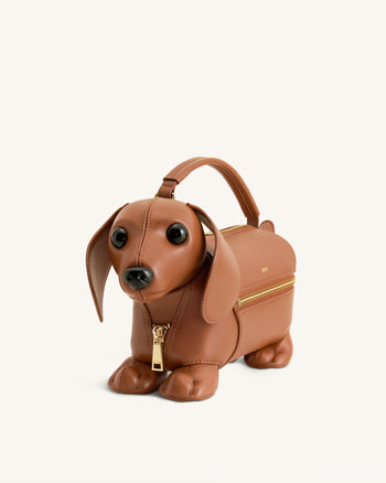 Emilia Hunde-Tasche - Braun