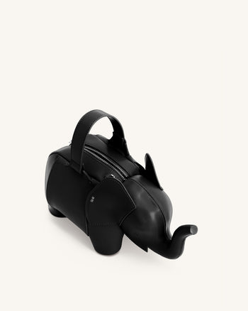 Claire Handtasche in Elefantenform - Schwarz