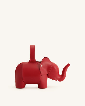 Claire Handtasche in Elefantenform - Rot