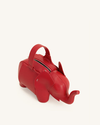 Claire Handtasche in Elefantenform - Rot