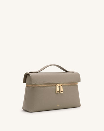 Thea Henkeltasche - Mocha-Graubraun