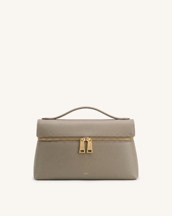 Thea Henkeltasche - Mocha-Graubraun