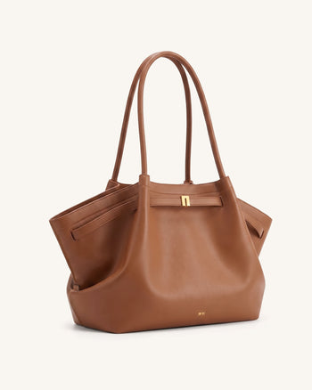 Hana Große Tote Bag - Braun
