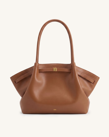 Hana Große Tote Bag - Braun