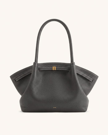 Hana Große Tote Bag - Dunkelgrau