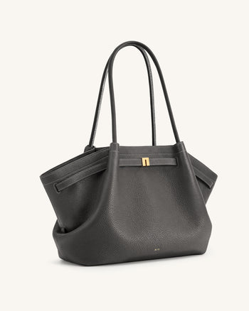 Hana Große Tote Bag - Dunkelgrau