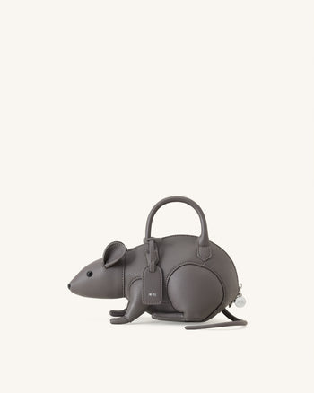 Mia Maus-Henkeltasche - Grau