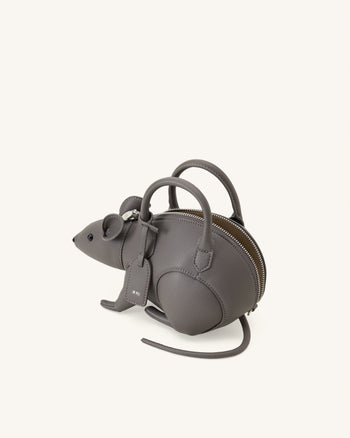 Mia Maus-Henkeltasche - Grau