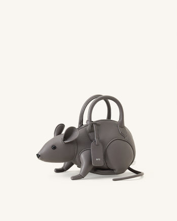 Mia Maus-Henkeltasche - Grau