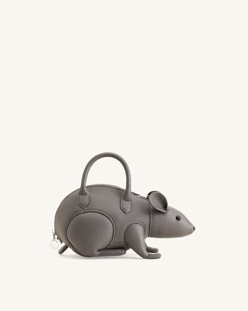 Mia Maus-Henkeltasche - Grau