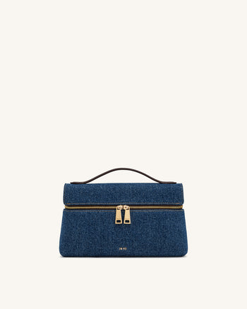 Thea Henkeltasche - Blauer Denim