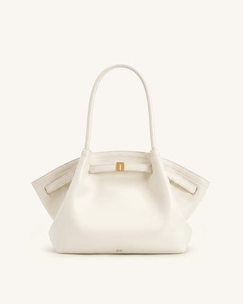 Hana Mittlere Tasche - Off White