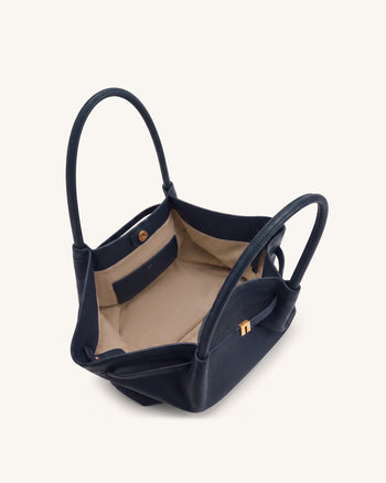 Hana Mittlere Tasche - Dunkelblau