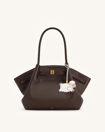 Kleiner Schaf-Taschenanhänger - Weiß