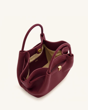 Hana Mini-Tasche - Burgunderrot