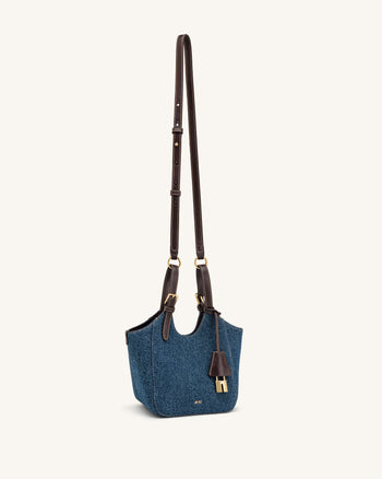 Ines Tote Bag - Blauer Denim