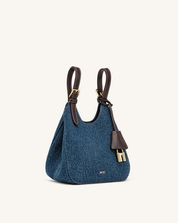 Ines Tote Bag - Blauer Denim