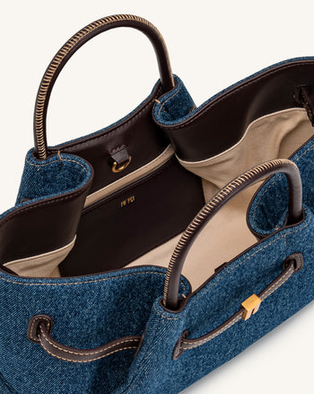 Maeve Tote Bag - Blauer Denim