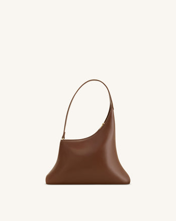 Lyra Schultertasche – Braun