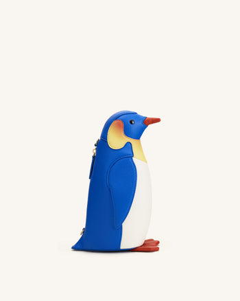 Pia Pinguin-Umhängetasche - Blau