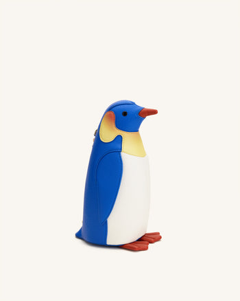 Pia Pinguin-Umhängetasche - Blau