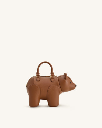 Bernie Bear Henkeltasche - Braun