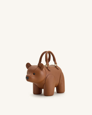 Bernie Bear Henkeltasche - Braun