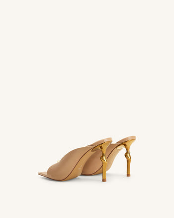 Noemi Spitze Mule-Heels - Khaki