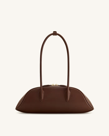 Zora Schultertasche - Braun