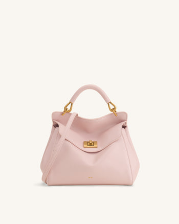 Lucia Klassische Henkeltasche - Rosa
