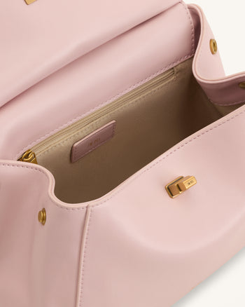 Lucia Klassische Henkeltasche - Rosa