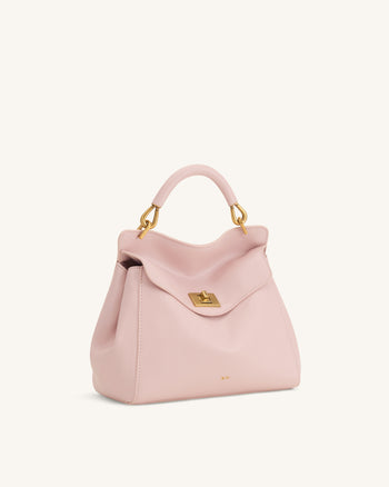 Lucia Klassische Henkeltasche - Rosa