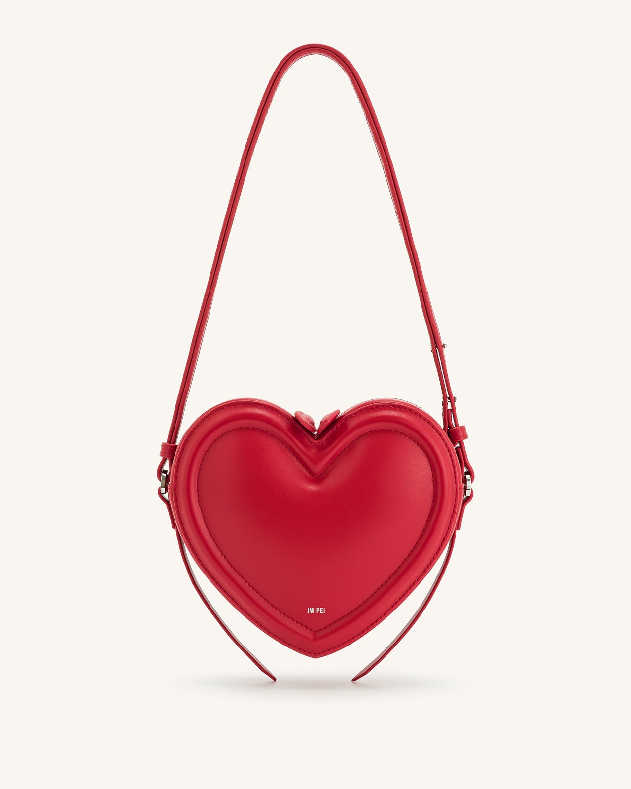 Arlene Herzförmige Tasche - Magenta