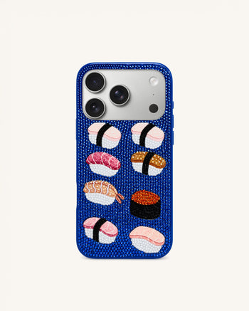 Sushi Handyhülle - Mehrfarbig Blau