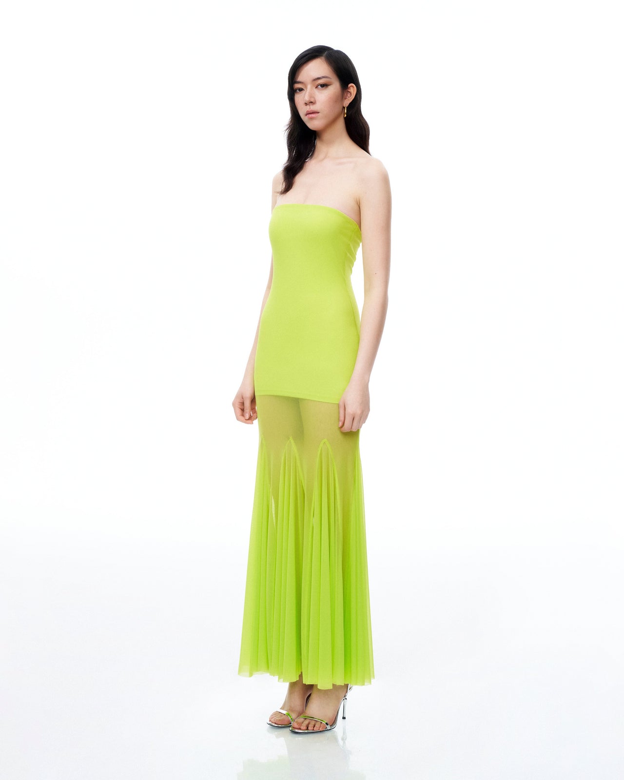 Thalassa Meshkleid – Limettengrün
