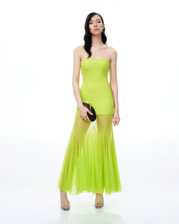 Thalassa Meshkleid – Limettengrün