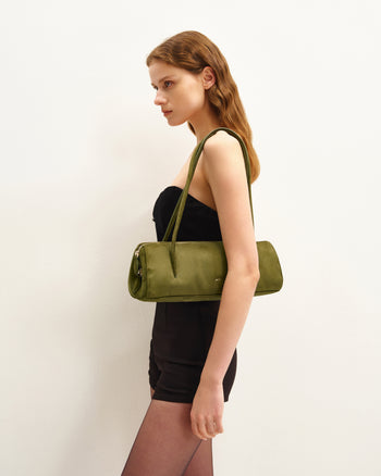 Nova Schultertasche - Dunkeloliv