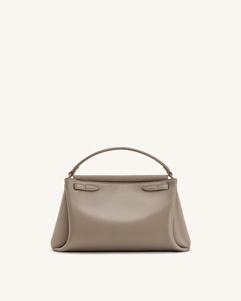 Carmen Handtasche mit Henkel – Apricot
