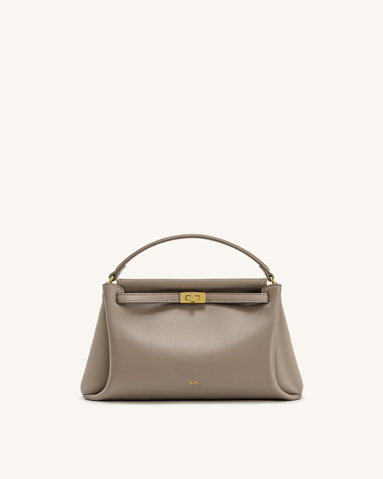 Carmen Handtasche mit Henkel – Apricot
