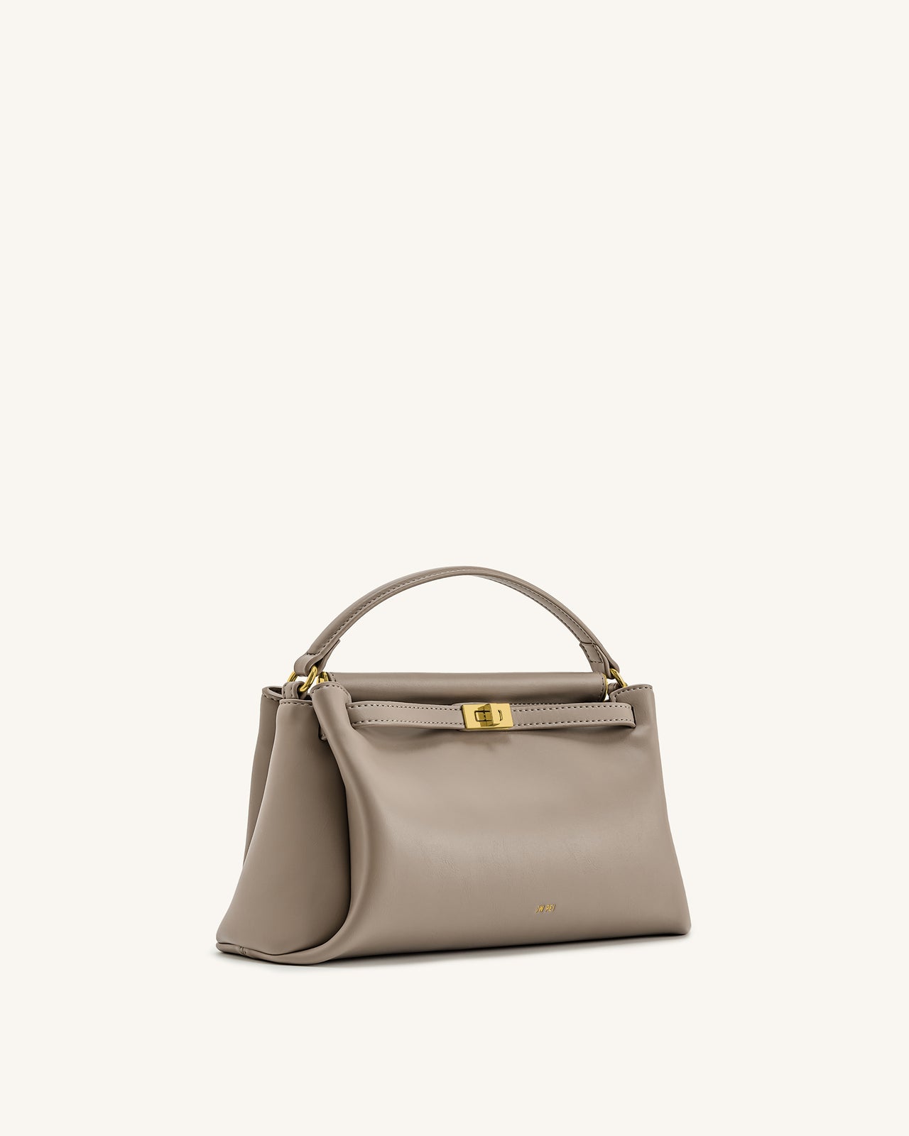 Carmen Handtasche mit Henkel – Apricot